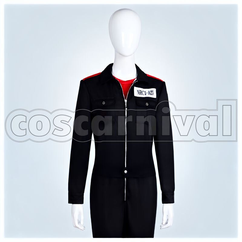Trappola Heartslabyul PE Uniform Cosplay cosplay costume from Disney Twisted-Wonderland Ace, front view 1