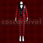 Trappola Suitor Suit Cosplay cosplay costume from Disney Twisted-Wonderland Ace, front view 2