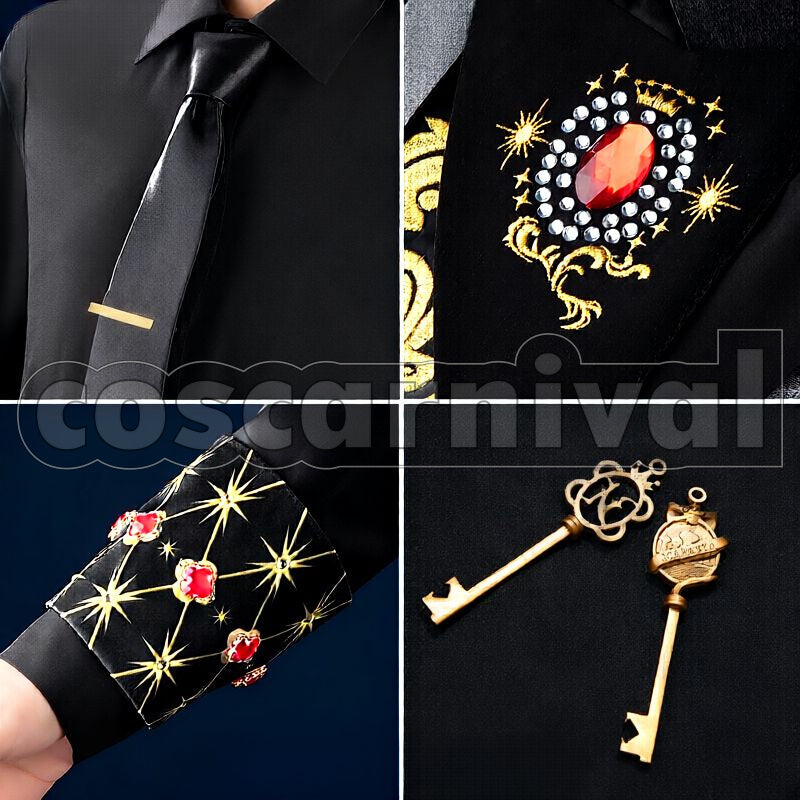 Members 5th Anniversary New Outfit Cosplay cosplay costume from Disney Twisted-Wonderland All, detail-12