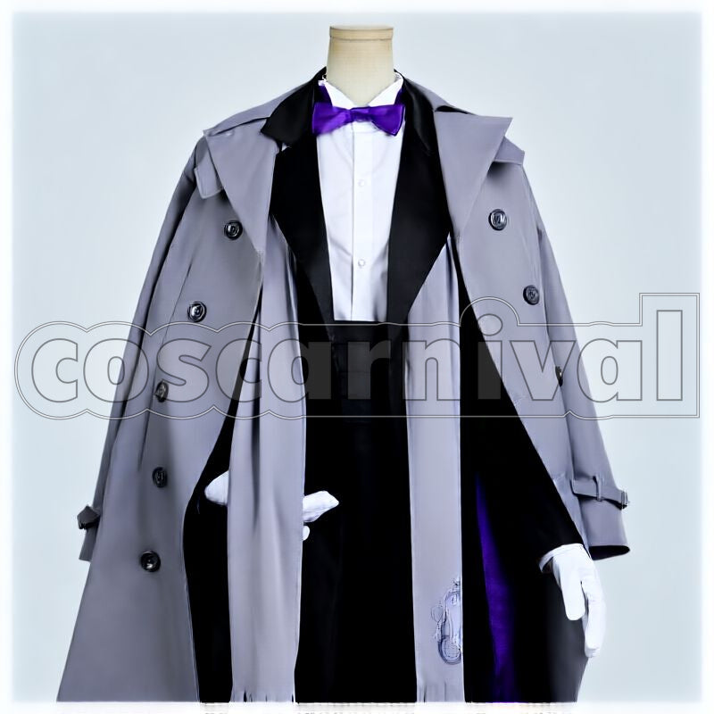 Ashengrotto Octavinelle Dorm Uniform Cosplay cosplay costume from Disney Twisted-Wonderland Azul, front view 1