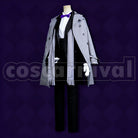 Ashengrotto Octavinelle Dorm Uniform Cosplay cosplay costume from Disney Twisted-Wonderland Azul, front view 4