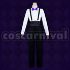 Ashengrotto Octavinelle Dorm Uniform Cosplay cosplay costume from Disney Twisted-Wonderland Azul, front view 6