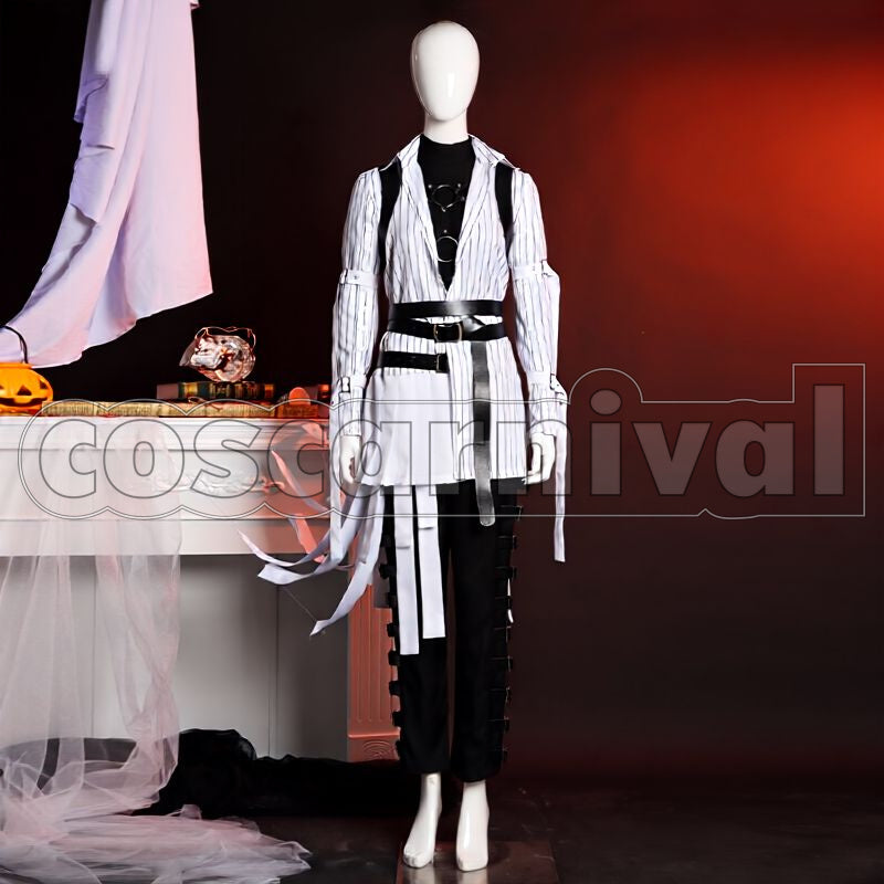 Ashengrotto Octavinelle Mummy Cosplay cosplay costume from Disney Twisted-Wonderland Azul, front view 2