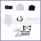 Ashengrotto Octavinelle Mummy Cosplay cosplay costume from Disney Twisted-Wonderland Azul, set view