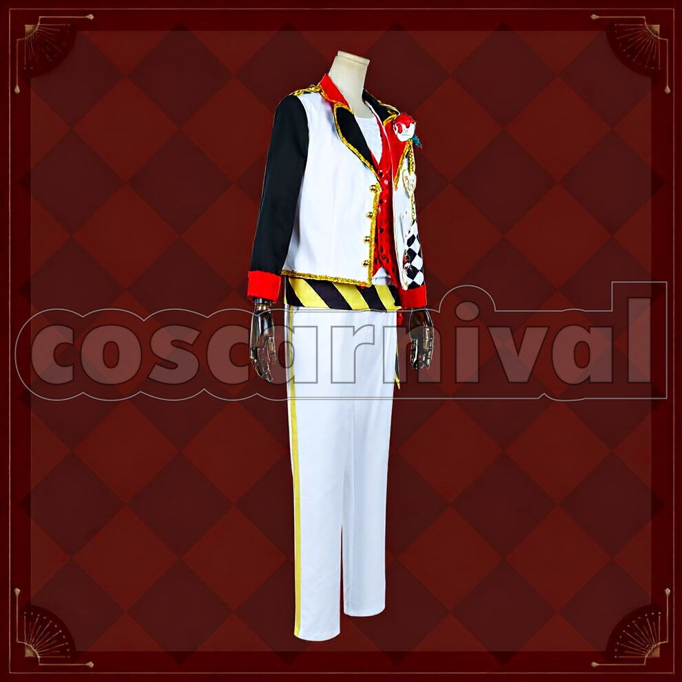 Diamond Heartslabyul Dorm Uniform Cosplay cosplay costume from Disney Twisted-Wonderland Cater, side view