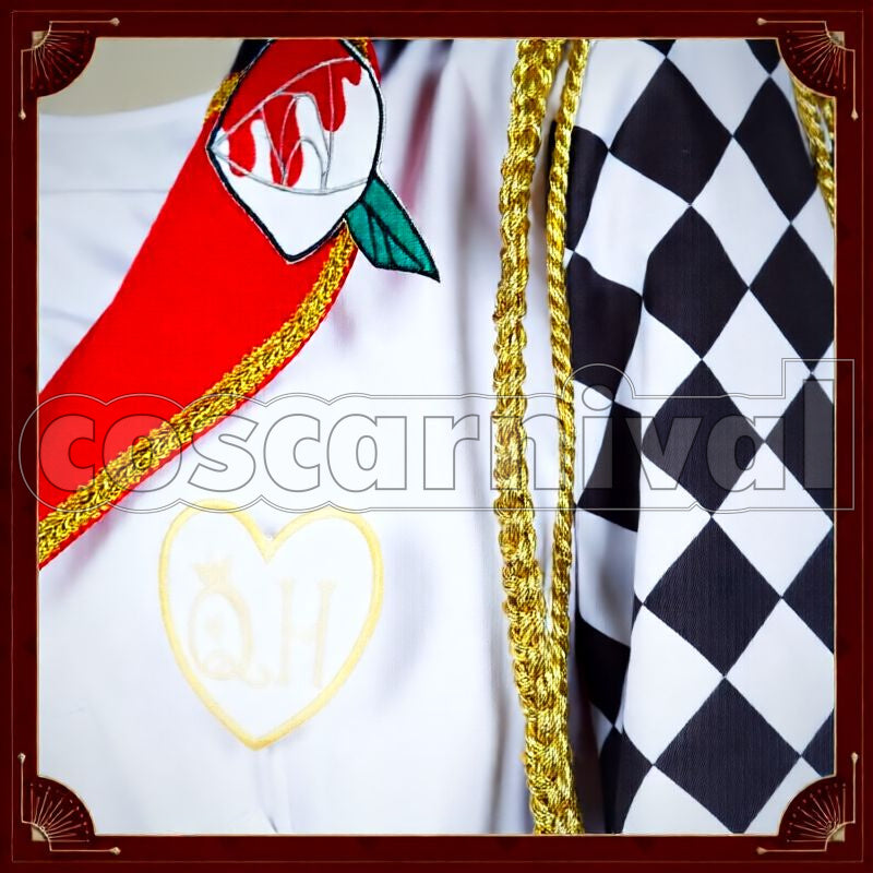 Diamond Heartslabyul Dorm Uniform Cosplay cosplay costume from Disney Twisted-Wonderland Cater, detail-2