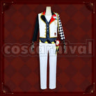Spade Heartslabyul Dorm Uniform Cosplay cosplay costume from Disney Twisted-Wonderland Deuce, front view 2
