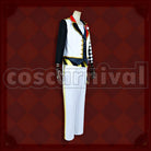 Spade Heartslabyul Dorm Uniform Cosplay cosplay costume from Disney Twisted-Wonderland Deuce, side view