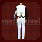 Spade Heartslabyul Dorm Uniform Cosplay cosplay costume from Disney Twisted-Wonderland Deuce, back view