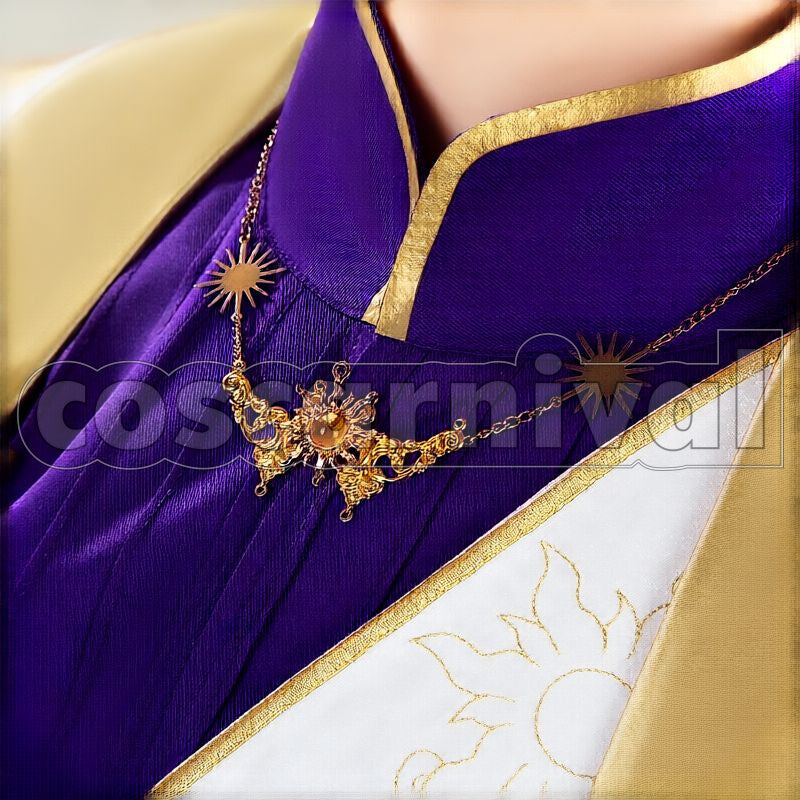 Spade Night Sky's Chiffon Cosplay cosplay costume from Disney Twisted-Wonderland Deuce, detail-3