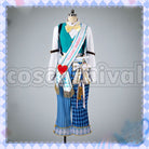 Spade White Rabbit Fest Cosplay cosplay costume from Disney Twisted-Wonderland Deuce, front view 5