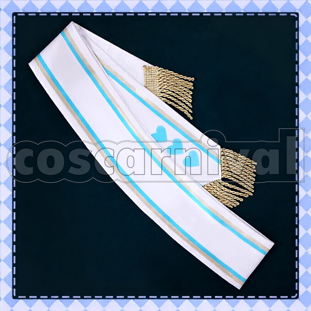 Spade White Rabbit Fest Cosplay cosplay costume from Disney Twisted-Wonderland Deuce, accessory view 3