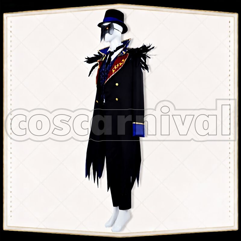 Crowley Cosplay cosplay costume from Disney Twisted-Wonderland Dire, front view 4
