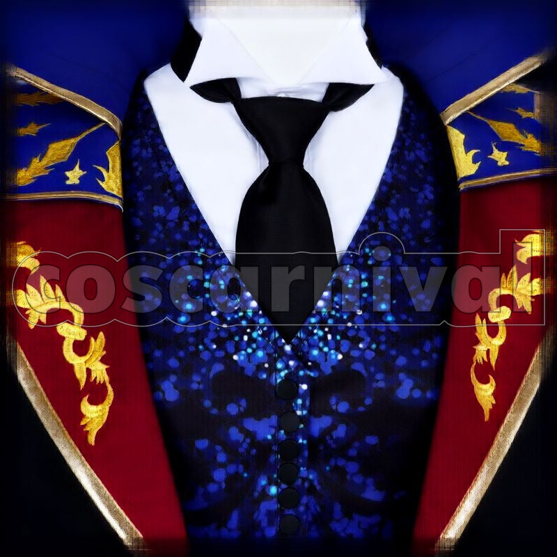 Crowley Cosplay cosplay costume from Disney Twisted-Wonderland Dire, detail-1