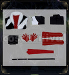 Crewel Cosplay cosplay costume from Disney Twisted-Wonderland Divus, set view