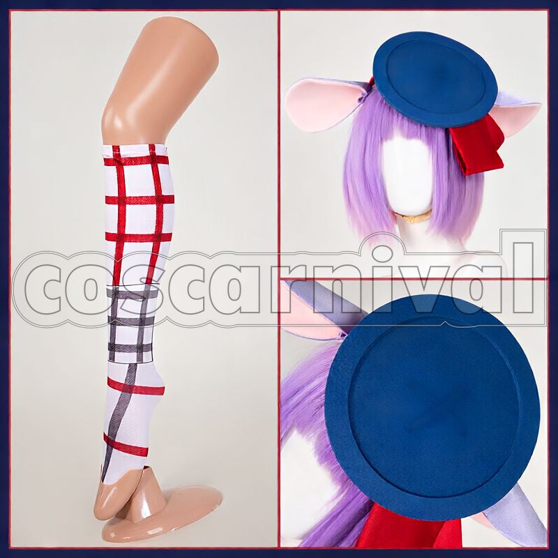 Felmier Big Check Cosplay cosplay costume from Disney Twisted-Wonderland Epel, accessory set view
