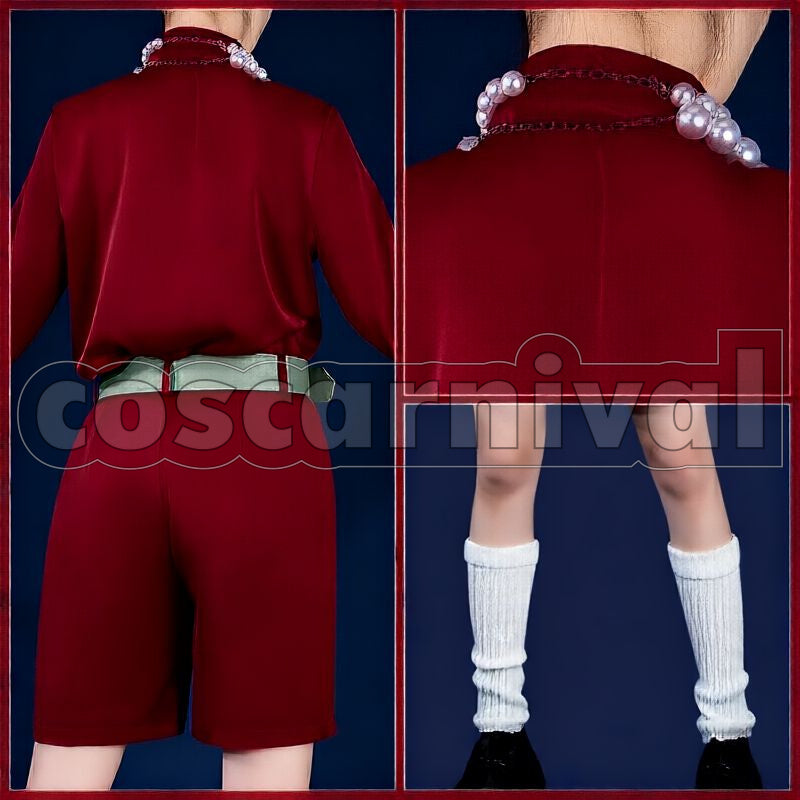 Felmier La Bonbonnière Cosplay cosplay costume from Disney Twisted-Wonderland Epel, back view 2