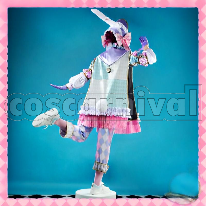 Felmier White Rabbit Fest Cosplay cosplay costume from Disney Twisted-Wonderland Epel, back view