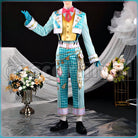 Leech White Rabbit Fest Rabbit Costume Cosplay cosplay costume from Disney Twisted-Wonderland Floyd, front view 2