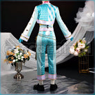 Leech White Rabbit Fest Rabbit Costume Cosplay cosplay costume from Disney Twisted-Wonderland Floyd, back view 1