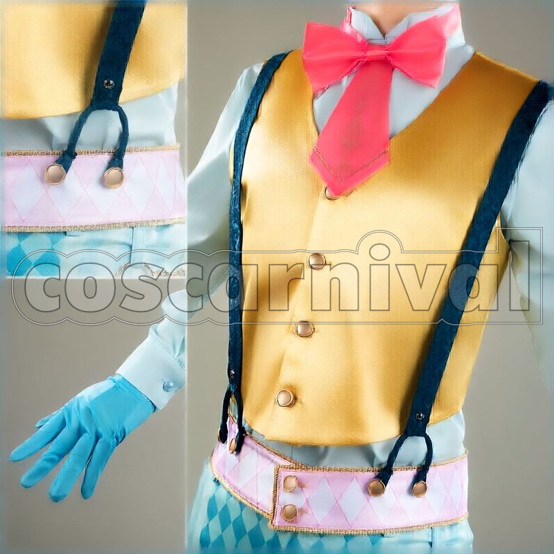 Disney Twisted-Wonderland Rabbit Costume Cosplay Costume – Coscarnival