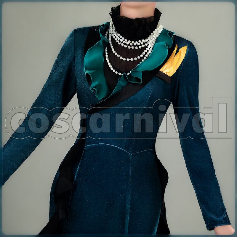 Leech Coral Sea Cosplay cosplay costume from Disney Twisted-Wonderland Georgina, front view 4