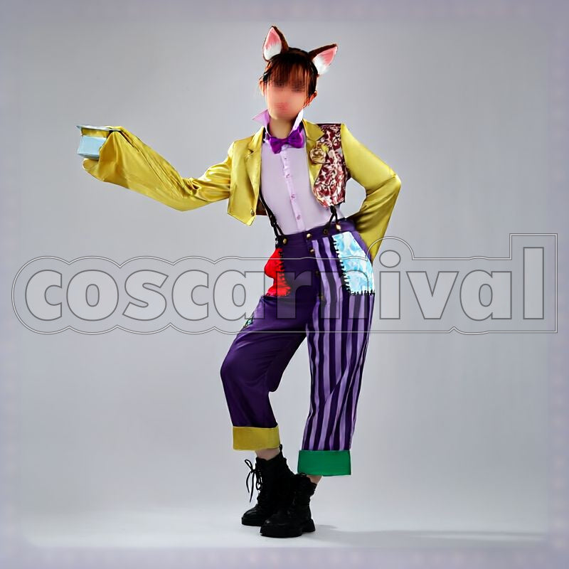 Playful Land's Miraculous Marionettes Cosplay cosplay costume from Disney Twisted-Wonderland Gino, front view 9