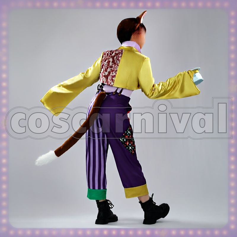 Playful Land's Miraculous Marionettes Cosplay cosplay costume from Disney Twisted-Wonderland Gino, back view