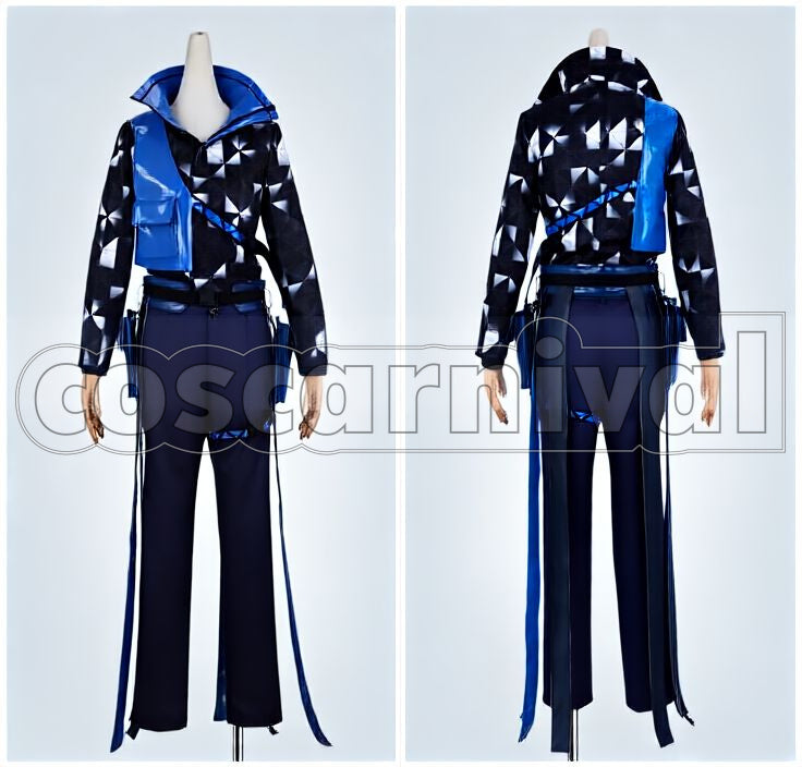 Shroud Ignihyde Cosplay cosplay costume from Disney Twisted-Wonderland Idia, detail-1