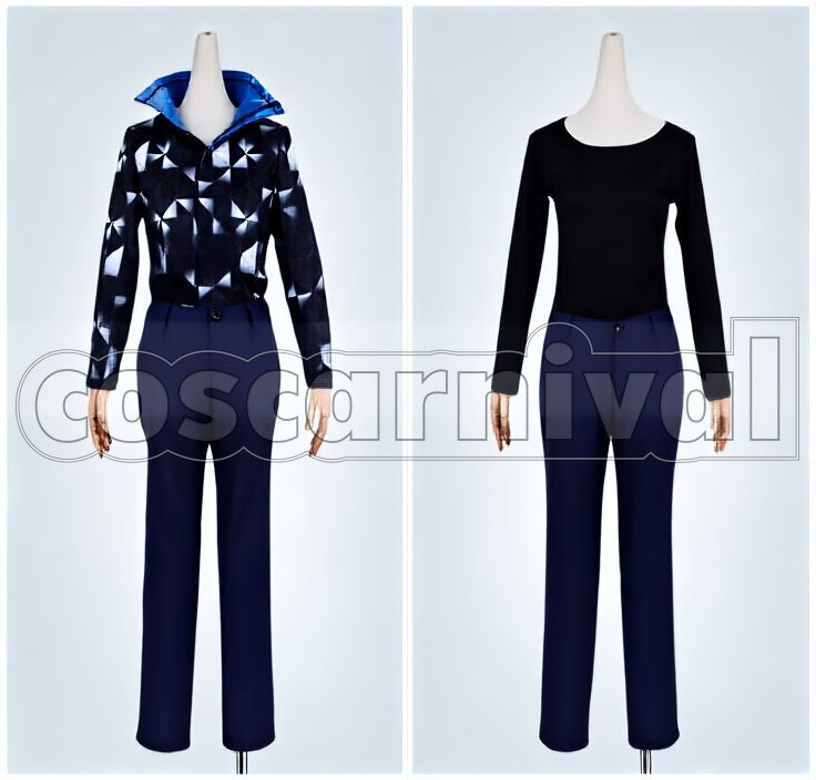 Shroud Ignihyde Cosplay cosplay costume from Disney Twisted-Wonderland Idia, front view 3