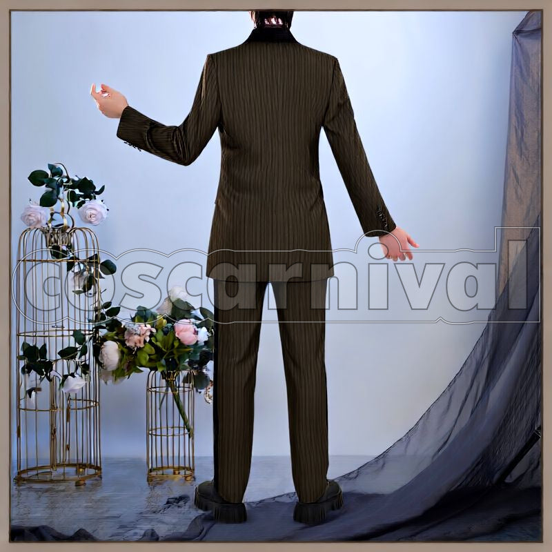 Shroud La Bonbonnière Cosplay cosplay costume from Disney Twisted-Wonderland Idia, back view