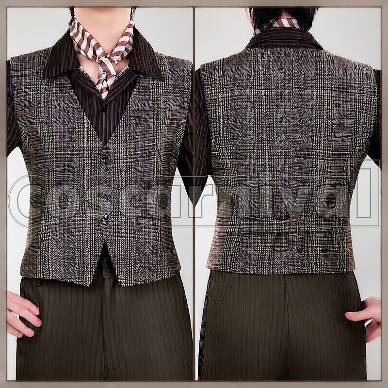 Shroud La Bonbonnière Cosplay cosplay costume from Disney Twisted-Wonderland Idia, detail-2