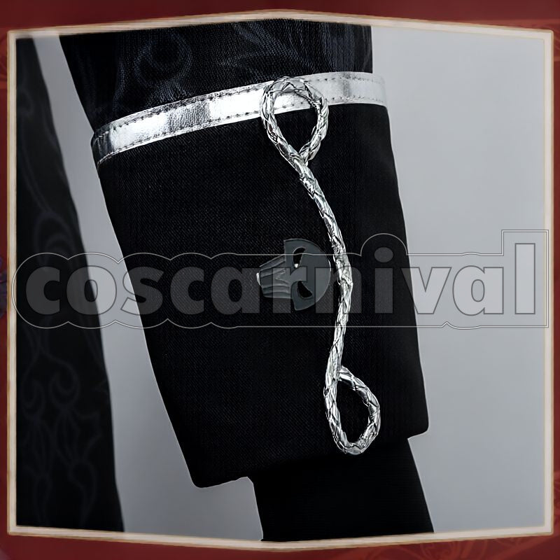 Shroud Suitor Suit Cosplay cosplay costume from Disney Twisted-Wonderland Idia, detail-3