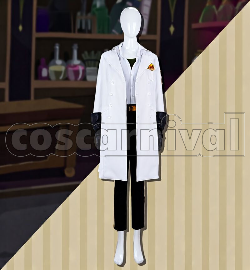 Howl Lab Coat Cosplay cosplay costume from Disney Twisted-Wonderland Jack, front view 2