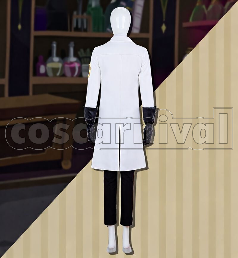 Howl Lab Coat Cosplay cosplay costume from Disney Twisted-Wonderland Jack, back view