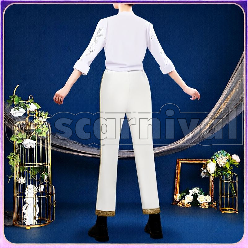 Howl Night Sky's Chiffon Cosplay cosplay costume from Disney Twisted-Wonderland Jack, back view 2