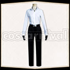 Howl Savanaclaw School Uniform Cosplay cosplay costume from Disney Twisted-Wonderland Jack, front view 4