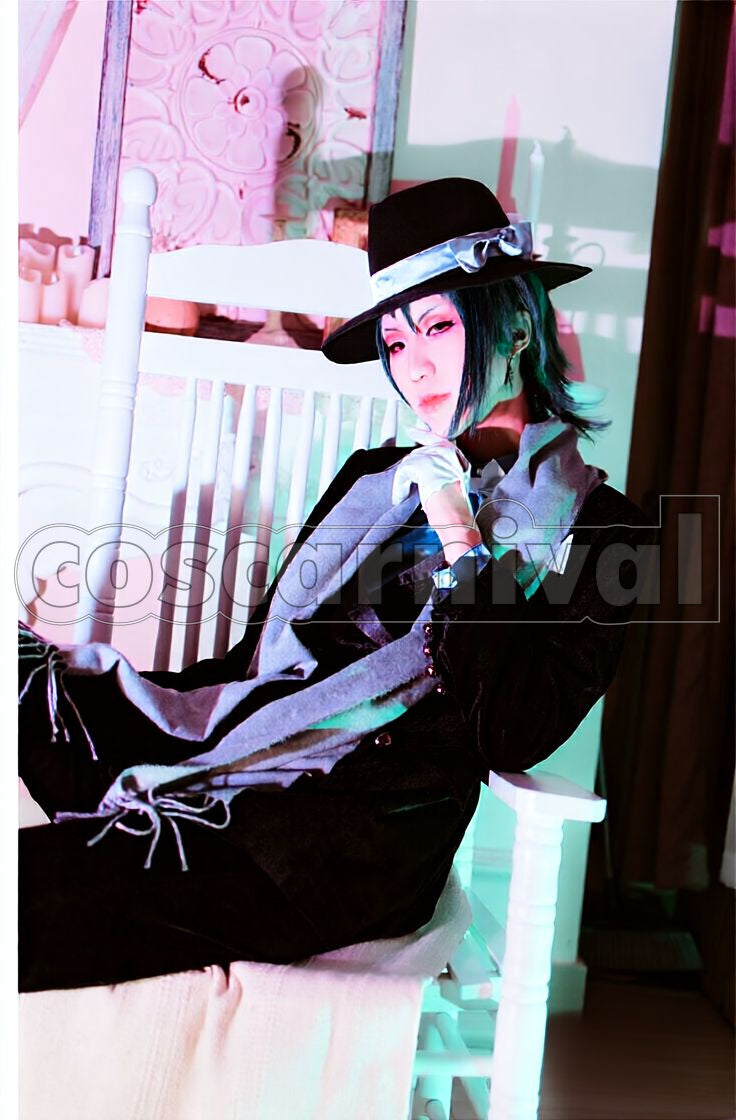 Leech Cosplay cosplay costume from Disney Twisted-Wonderland Jade, front view 6
