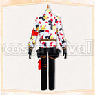 Leech Octavinelle Beans Camo Cosplay cosplay costume from Disney Twisted-Wonderland Jade, back view 1