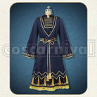 Viper Birthday Bloom Cosplay cosplay costume from Disney Twisted-Wonderland Jamil, front view 4