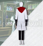 Viper Lab Coat Cosplay cosplay costume from Disney Twisted-Wonderland Jamil, back view 1