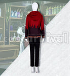 Viper Lab Coat Cosplay cosplay costume from Disney Twisted-Wonderland Jamil, back view 2