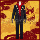 Viper Scarabia School Uniform Cosplay cosplay costume from Disney Twisted-Wonderland Jamil, front view 2