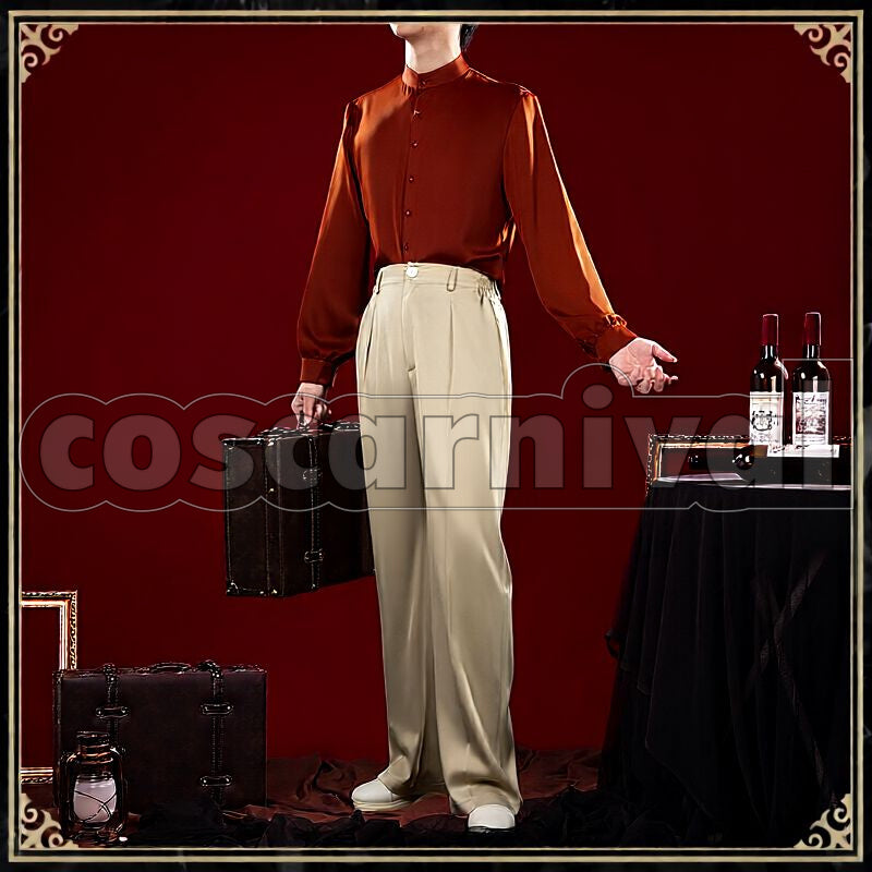 Viper Shaftlands' Tapis Rouge Cosplay cosplay costume from Disney Twisted-Wonderland Jamil, front view 4