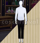 Al-Asim Lab Coat Cosplay cosplay costume from Disney Twisted-Wonderland Kalim, back view 2