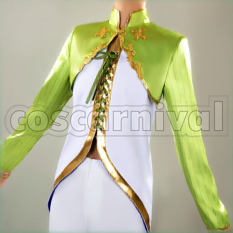 Al-Asim Night Sky's Chiffon Cosplay cosplay costume from Disney Twisted-Wonderland Kalim, front view 6