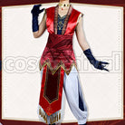 Al-Asim Scarabia Werewolf Cosplay cosplay costume from Disney Twisted-Wonderland Kalim, front view 2