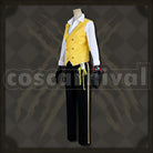 Kingscholar Savanaclaw School Uniform Cosplay cosplay costume from Disney Twisted-Wonderland Leona, front view 3