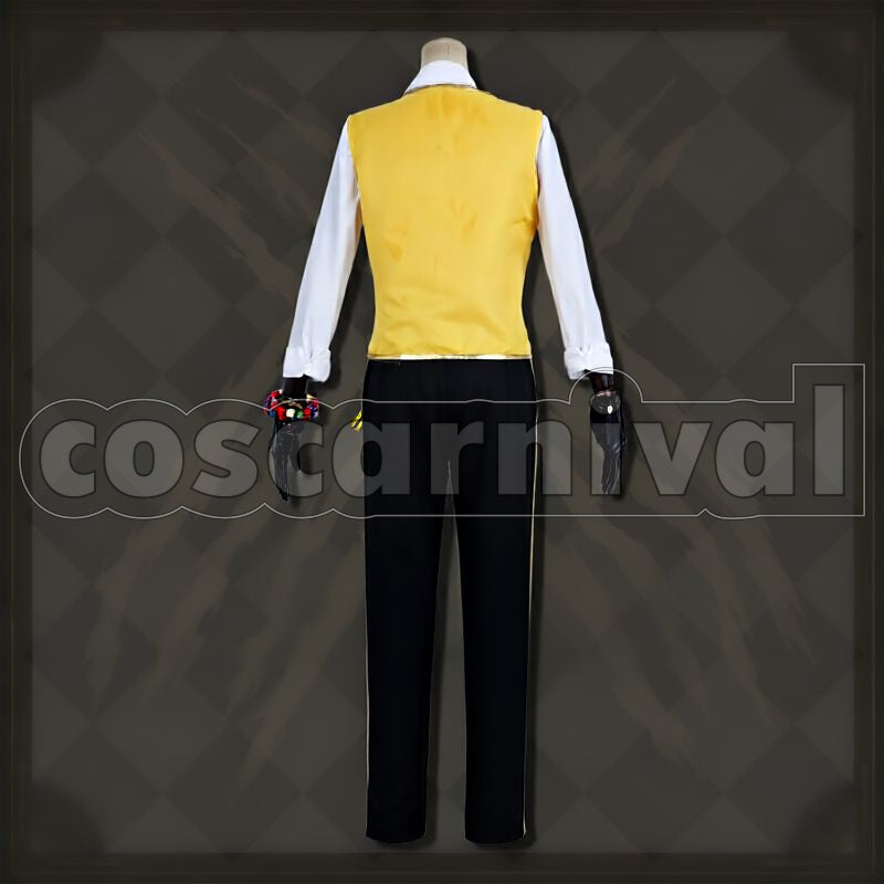 Kingscholar Savanaclaw School Uniform Cosplay cosplay costume from Disney Twisted-Wonderland Leona, back view