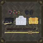 Kingscholar Savanaclaw School Uniform Cosplay cosplay costume from Disney Twisted-Wonderland Leona, set view